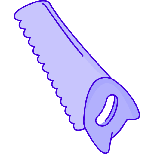 Handsaw Generic Outline Color icon