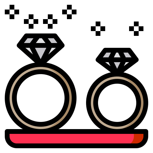 anel de noivado Catkuro Lineal Color Ícone