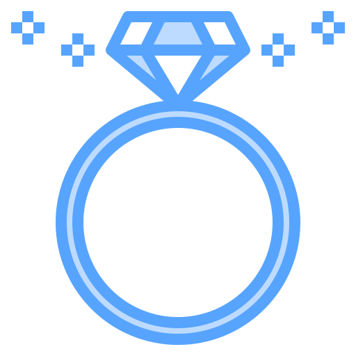 bague de diamant Catkuro Blue Icône