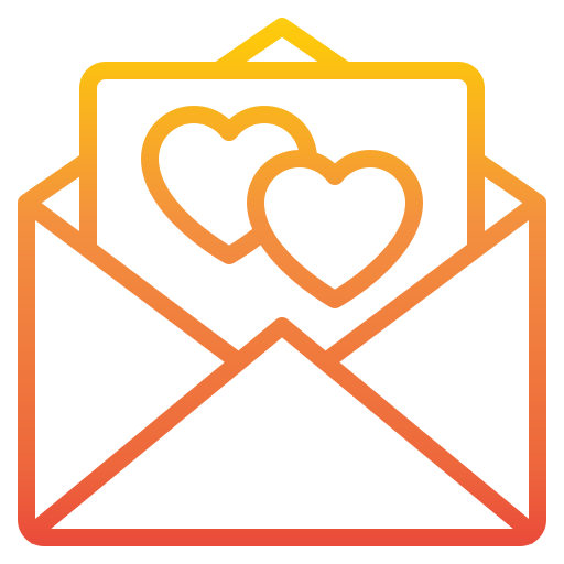 Love letter Catkuro Gradient icon