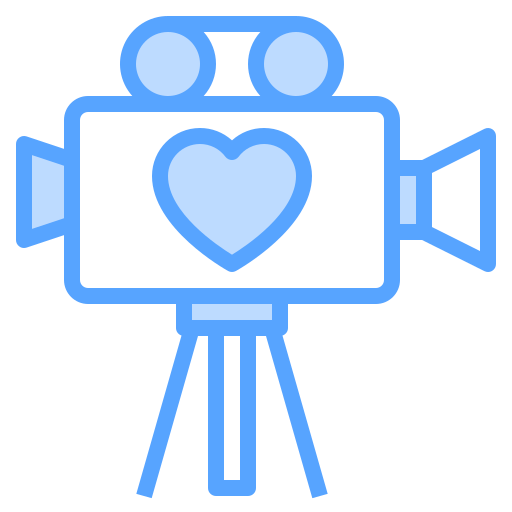 Video camera Catkuro Blue icon