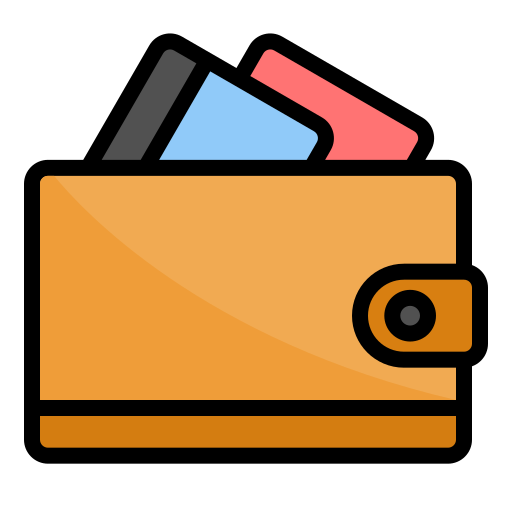 monedero criptográfico Generic Outline Color icono