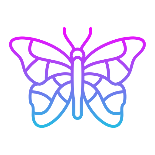 farfalla Generic Gradient icona