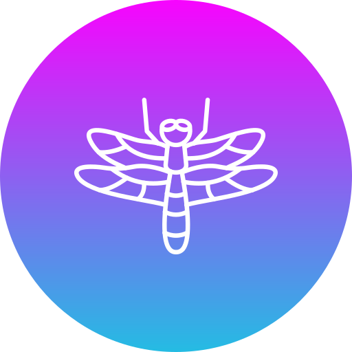 libélula Generic Flat Gradient icono