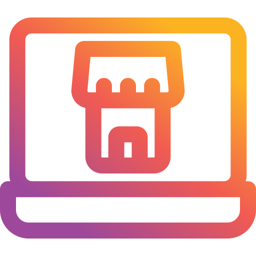 オンラインショッピング Generic Gradient icon