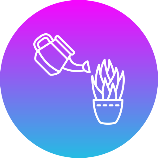 Watering plants Generic Flat Gradient icon