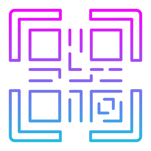 qr code Generic Gradient icoon