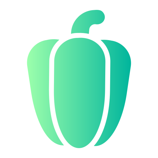 Bell pepper Generic Flat Gradient icon