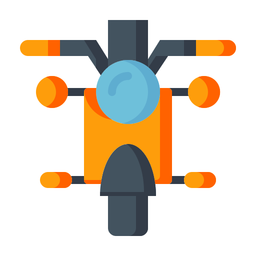 Motorcycle Generic Flat icon