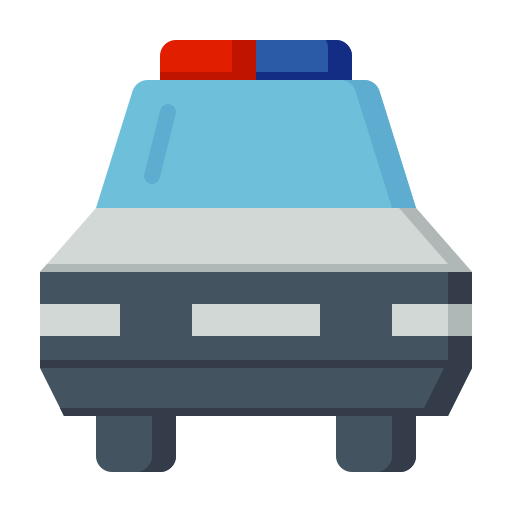 carro de polícia Generic Flat Ícone