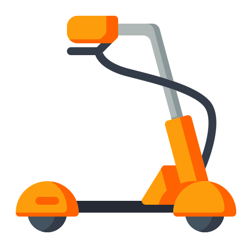 scooter electrico Generic Flat icono