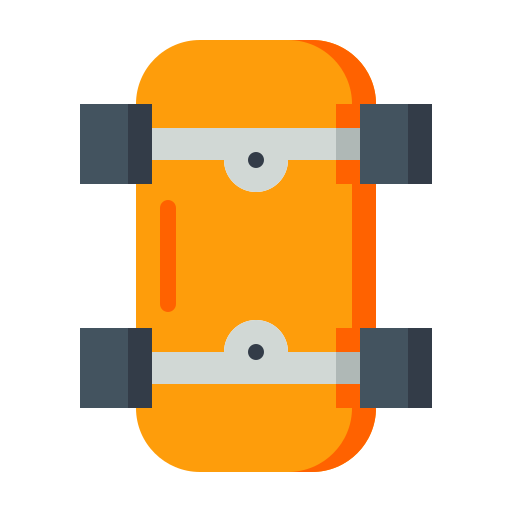 Skateboard Generic Flat icon