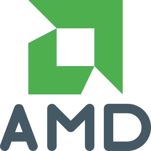 Amd Pixel Perfect Flat icon