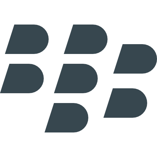 Blackberry Pixel Perfect Flat icon