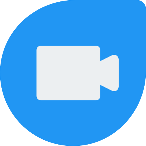 Google duo Pixel Perfect Flat icon