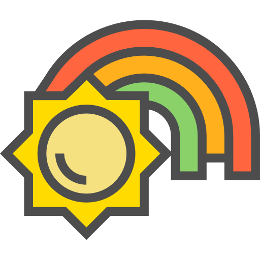 arcobaleno Vitaliy Gorbachev Lineal Color icona