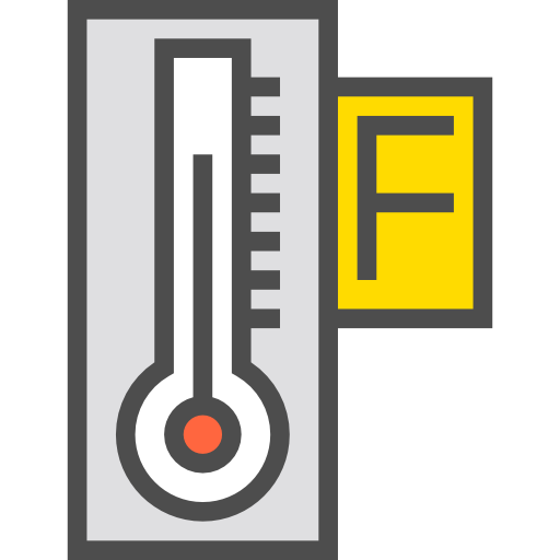 thermometer Vitaliy Gorbachev Lineal Color icoon