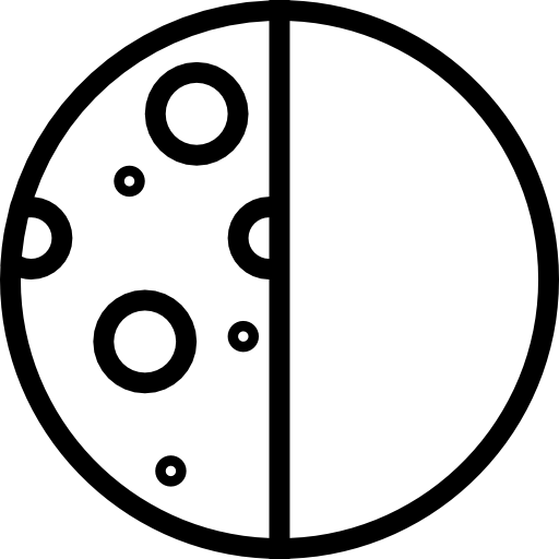 księżyc Vitaliy Gorbachev Lineal ikona