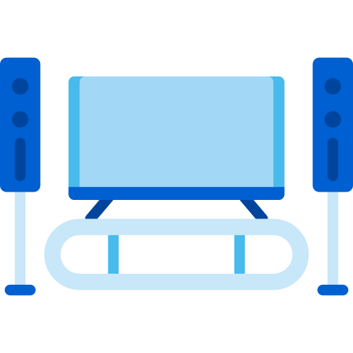 Home cinema Special Flat icon