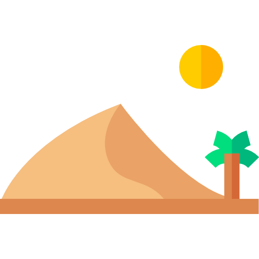 dune Basic Straight Flat Icône