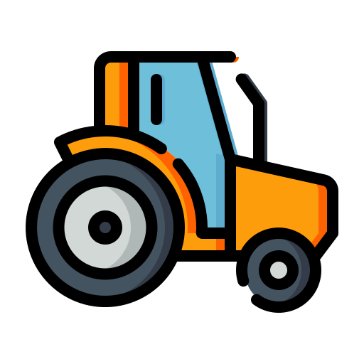 Tractor Generic Outline Color icon