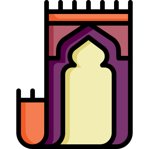 gebedskleed Generic Outline Color icoon