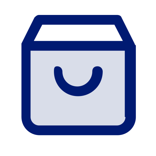 carrello Generic Blue icona