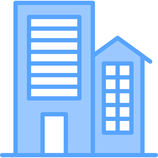 edificio Generic Blue icono