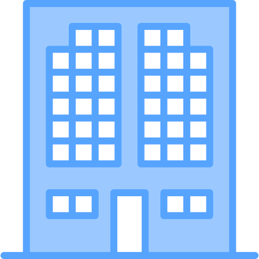 gebäude Generic Blue icon