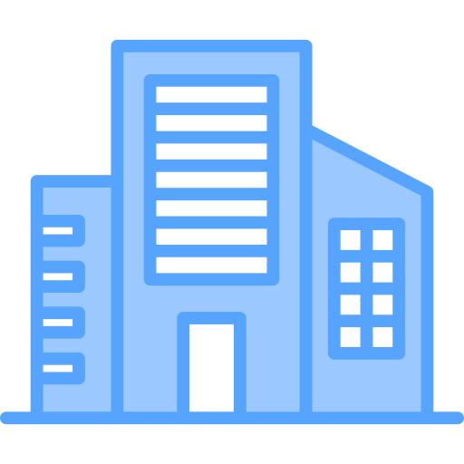 edificio Generic Blue icona