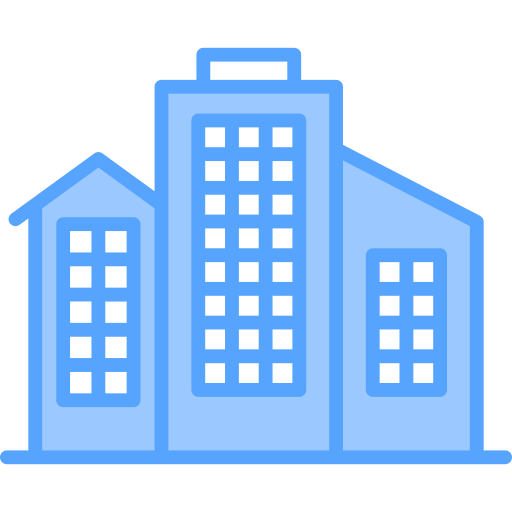 edificio Generic Blue icono