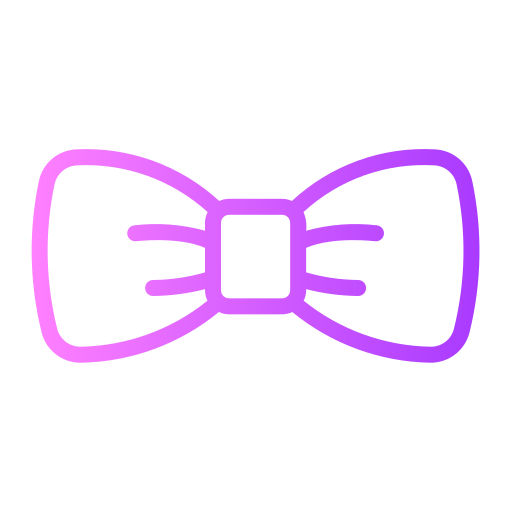 Галстук-бабочка Generic Gradient иконка