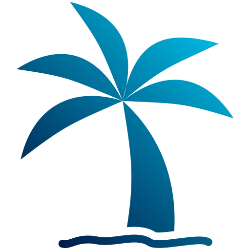 palmera Generic Flat Gradient icono