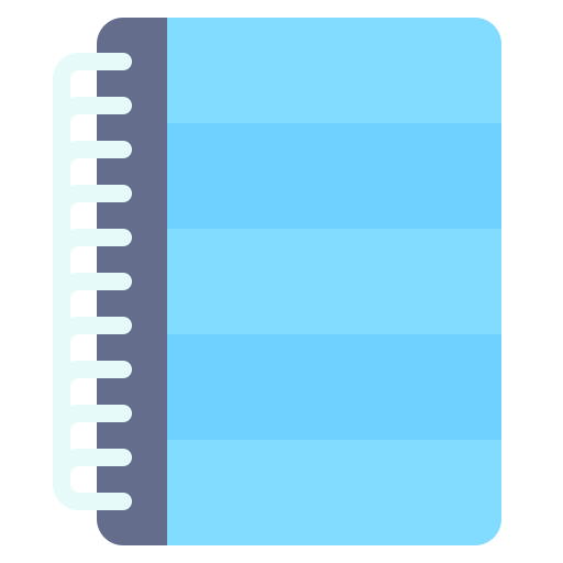 notitieboekje Generic Flat icoon