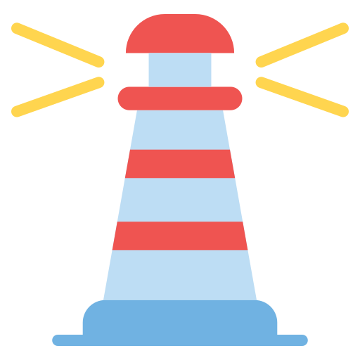 latarnia morska Generic Flat ikona