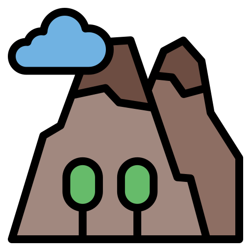 Гора Generic Outline Color иконка
