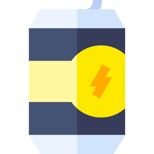 에너지 드링크 Basic Straight Flat icon