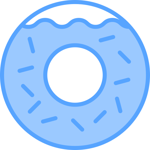 Donut Generic Blue icon