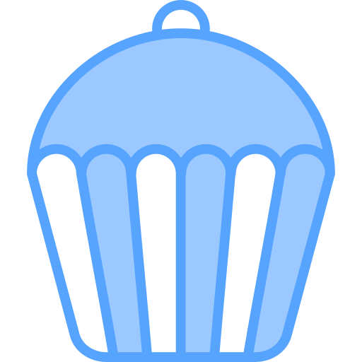 マフィン Generic Blue icon