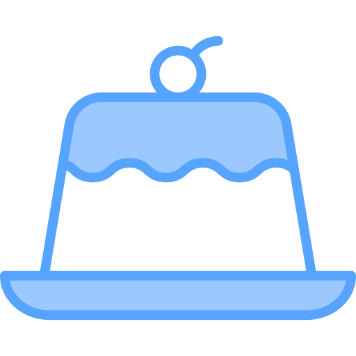 Pudding Generic Blue icon