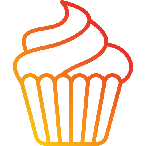 cupcake Generic Gradient icoon
