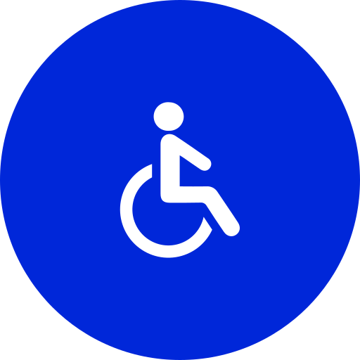 rollstuhl Generic Blue icon
