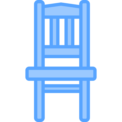 chaise Generic Blue Icône