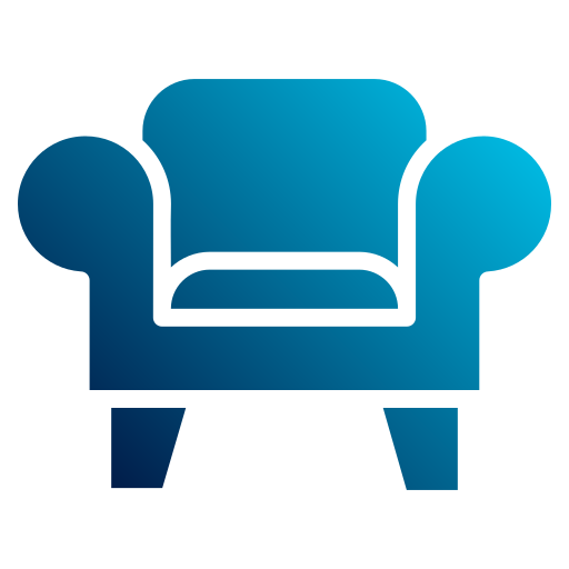 Armchair Generic Flat Gradient icon
