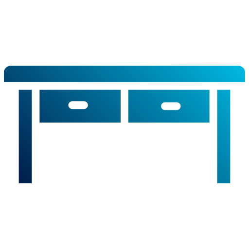 Table Generic Flat Gradient icon
