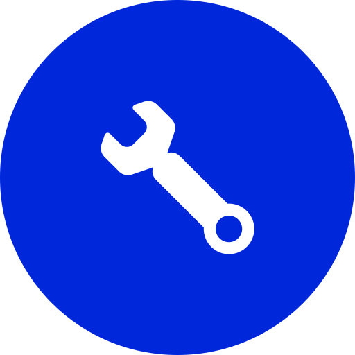 렌치 Generic Blue icon