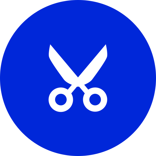 tijeras Generic Blue icono