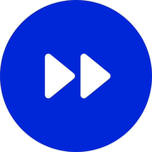 Forward Generic Blue icon