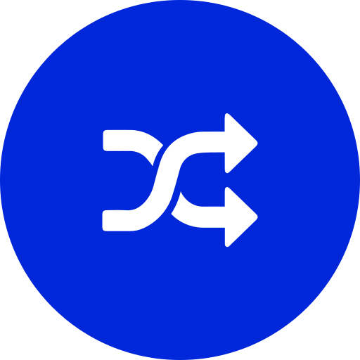aleatorio Generic Blue icono
