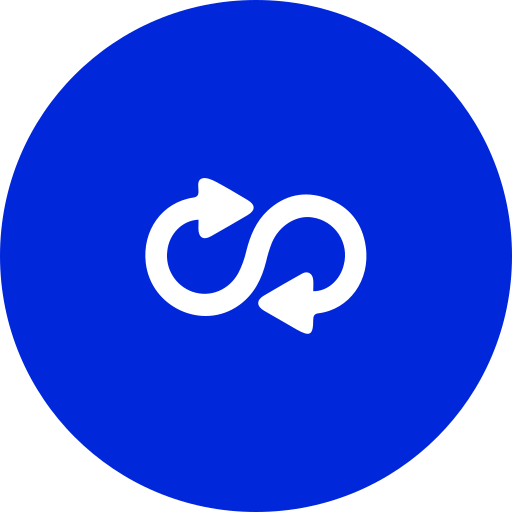 losowy Generic Blue ikona